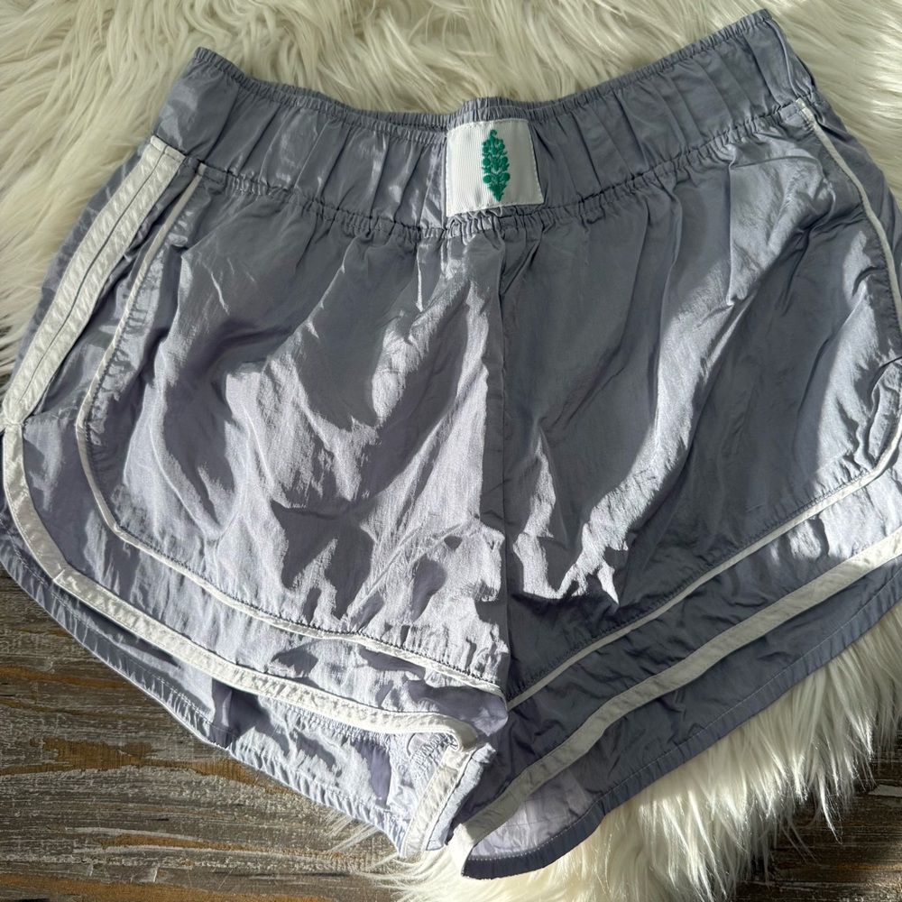 Free People Movement Varsity Blues Shorts - Picture 3 of 5